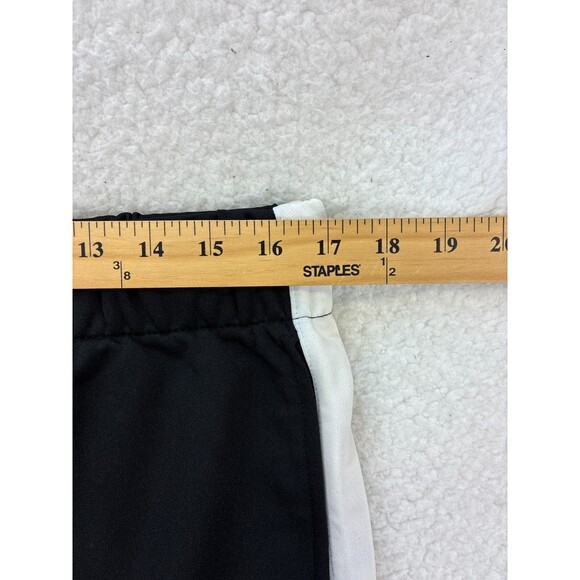 Fashion Nova Retro Track Joggers Men’s Black White Athletic Casual Pants Size L - Picture 8 of 13